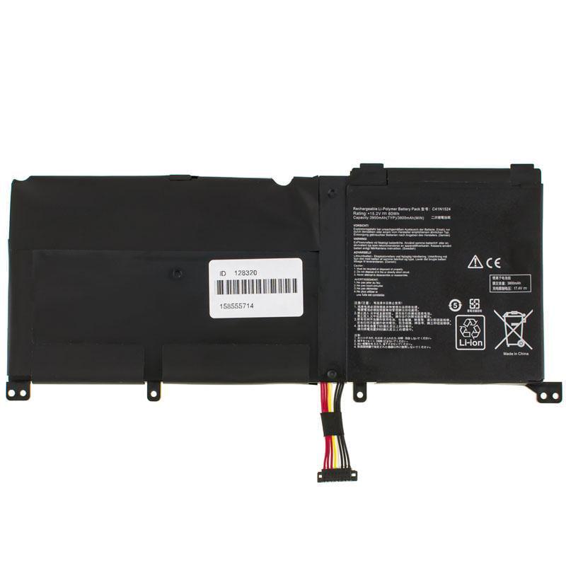 Аккумулятор для ноутбука Asus UX501JW 3950 mAh 15,2V (137417)