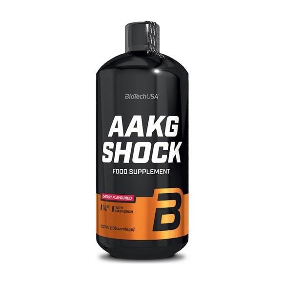 Аргинин жидкий BioTech AAKG Shock Extreme с магнием 1 л 105 порций Апельсин