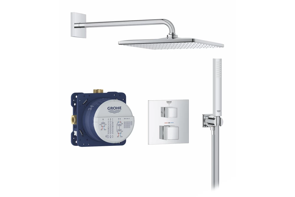 Душевая система Grohe QuickFix Precision Cube из Vitalio Rain Mono 310 Cube 34879000 (22869840) Душевая система Grohe QuickFix Precision Cube из Vitalio Rain Mono 310 Cube 34879000 (22869840)