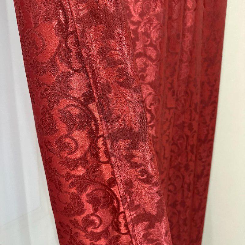 Шторы Севилья жаккардовые 1,5х2,7 м 2 шт. Бордовый - фото 4 Шторы Севилья жаккардовые 1,5х2,7 м 2 шт. Бордовый - фото 4