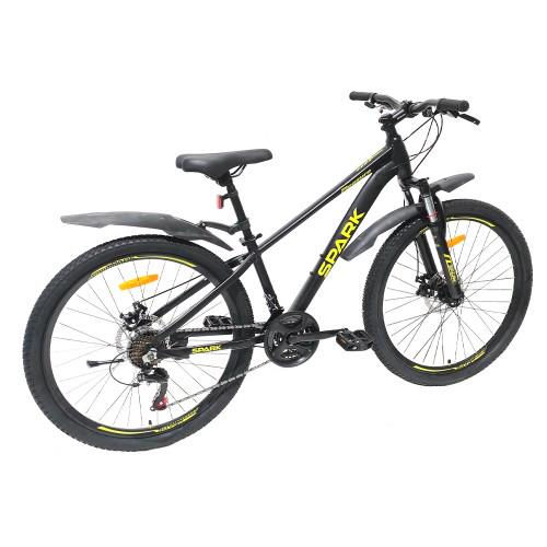 Велосипед Spark PLEASURE колеса 26"/алюмінієва рама 13" Чорний (26351935) - фото 4