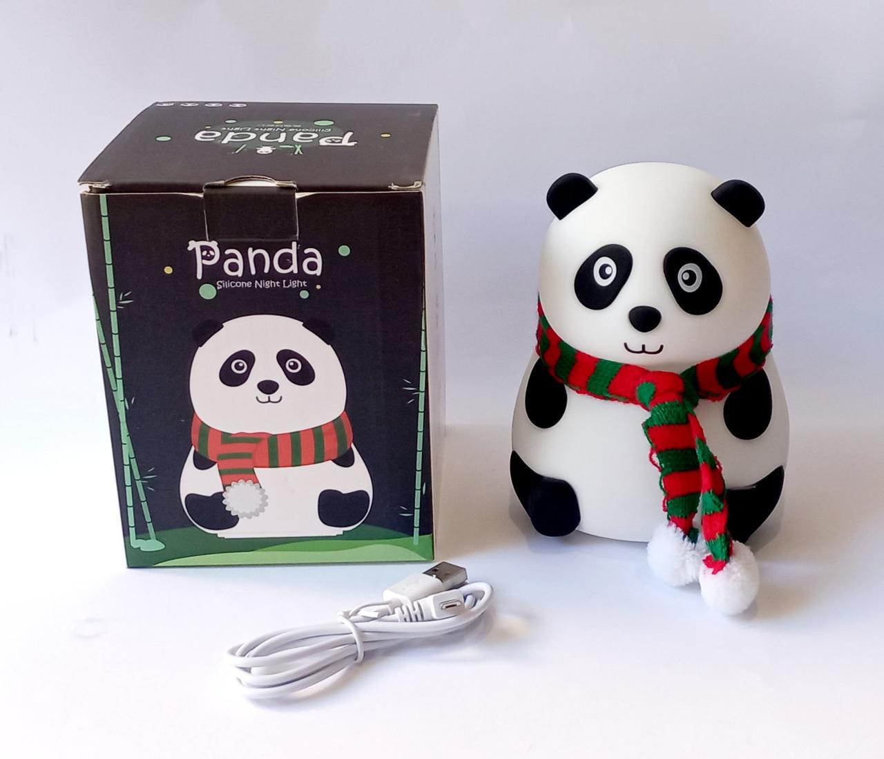 Нічник силіконовий світлодіодний Панда сенсорний (LOSSO LJC-142) - фото 6 Нічник силіконовий світлодіодний Панда сенсорний (LOSSO LJC-142) - фото 6