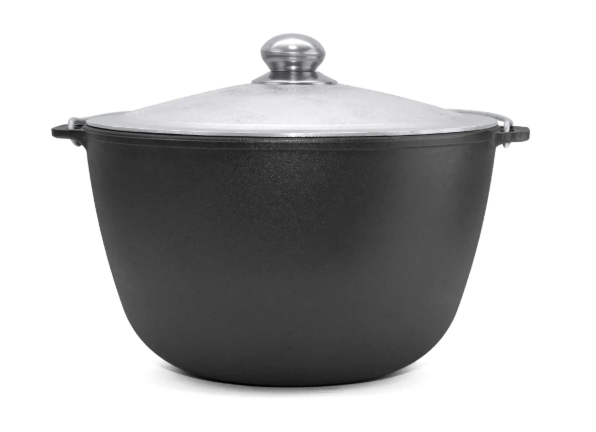 Котел чугунный туристический Brizoll с алюминиевой крышкой 12 л (KT12-4) - фото 3 Котел чугунный туристический Brizoll с алюминиевой крышкой 12 л (KT12-4) - фото 3