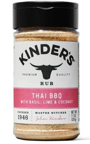 Приправа Kinder's Thai BBQ Rub для мяса и рыбы 201 г (2345287514)