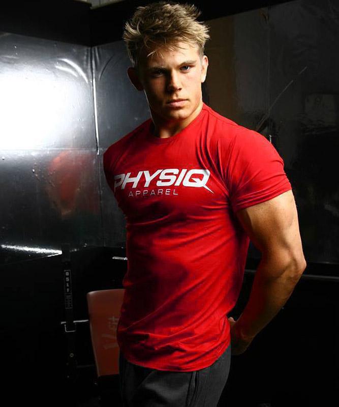 Футболка Wolf Fitness M Красный (6829)