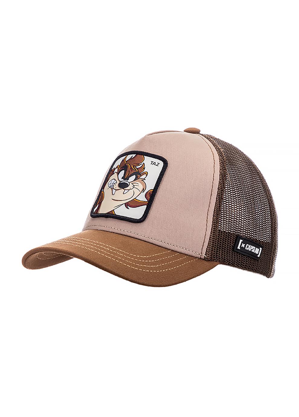 Кепка мужская CAPSLAB BY FREEGUN LOONEY TUNES One size Коричневый (7dCL/LOO/1/TAZ2 One size)