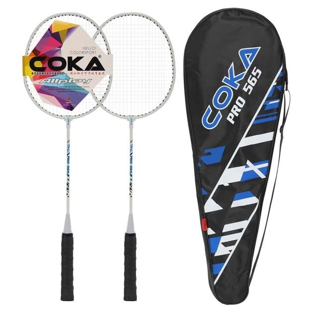 Набір для бадмінтону в чохлі COKA PRO-565 Білий Набір для бадмінтону в чохлі COKA PRO-565 Білий