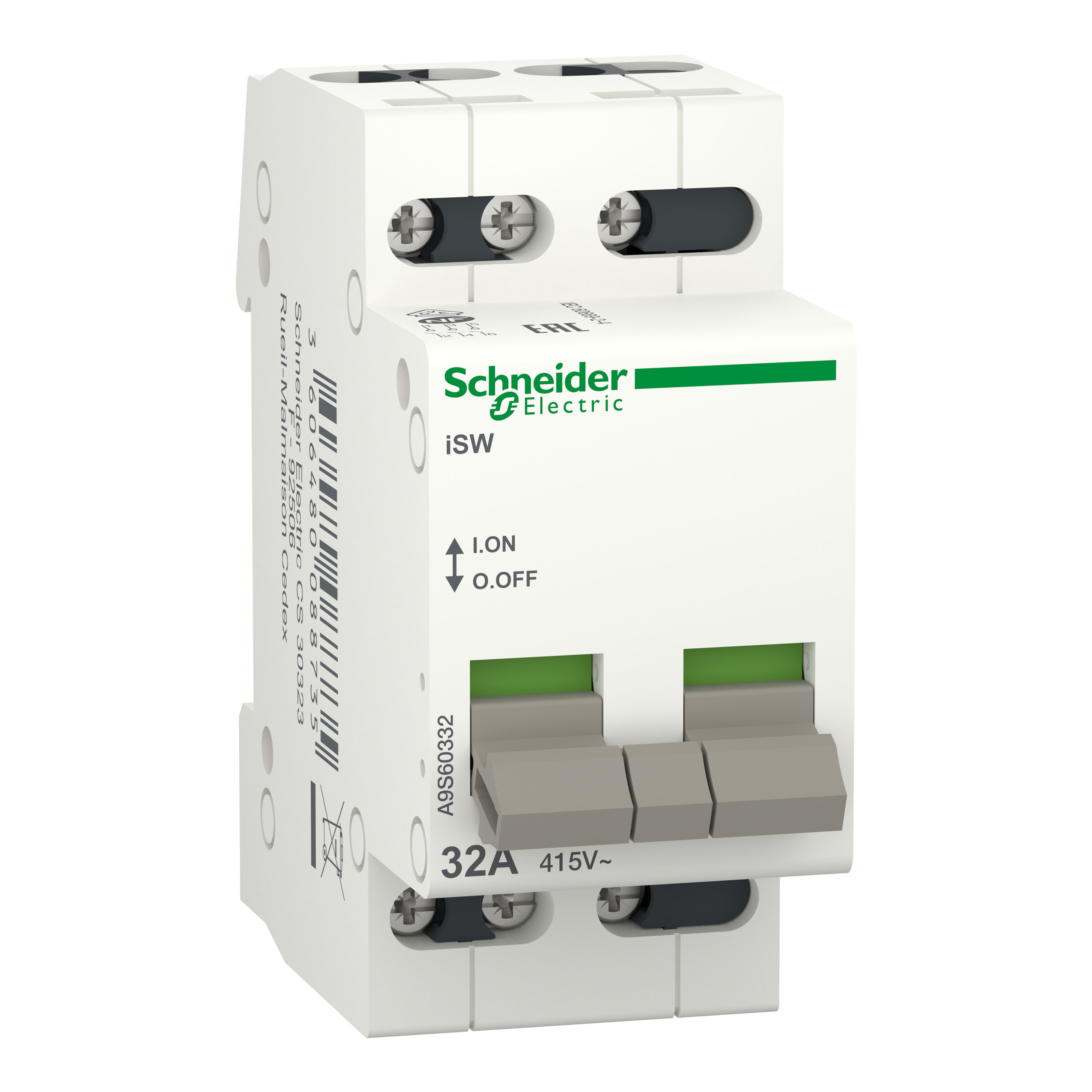 Выключатель нагрузки Schneider Electric Acti9 iSW 3P 32A (A9S60332)