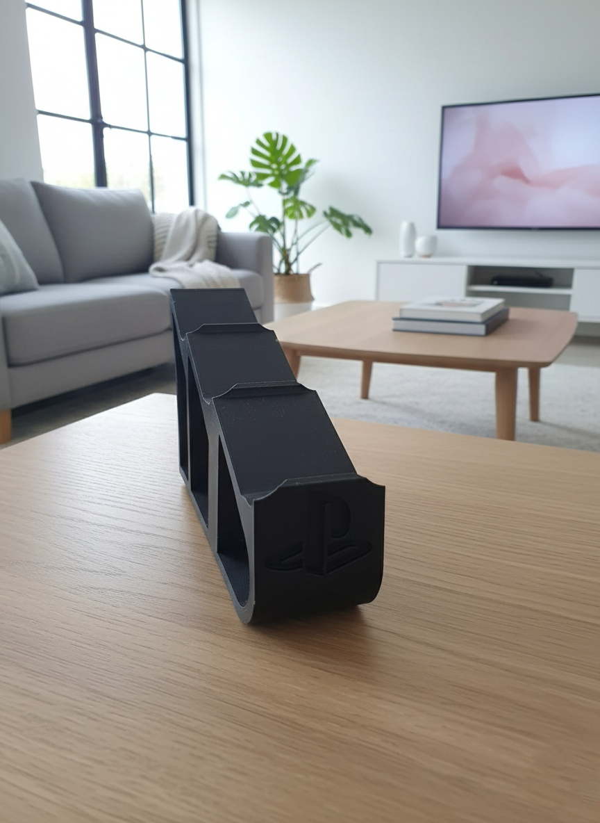 Держатель для DualShock 4 тройной Черный (0161-1)