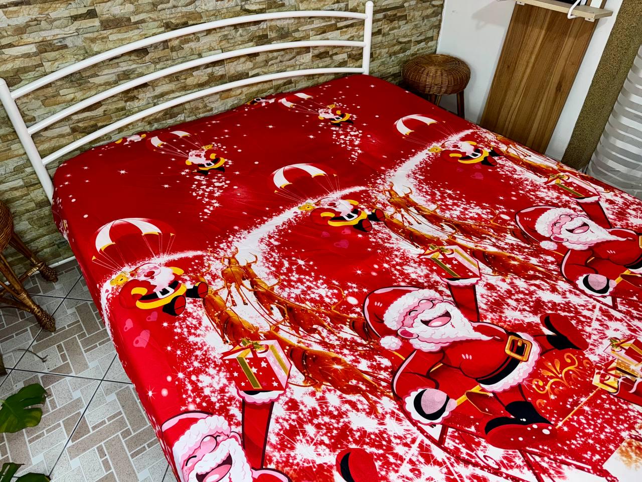 Простыня на резинке сатин Новогоднее настроение 160х200 см (S-NY-1/-160) - фото 3 Простыня на резинке сатин Новогоднее настроение 160х200 см (S-NY-1/-160) - фото 3