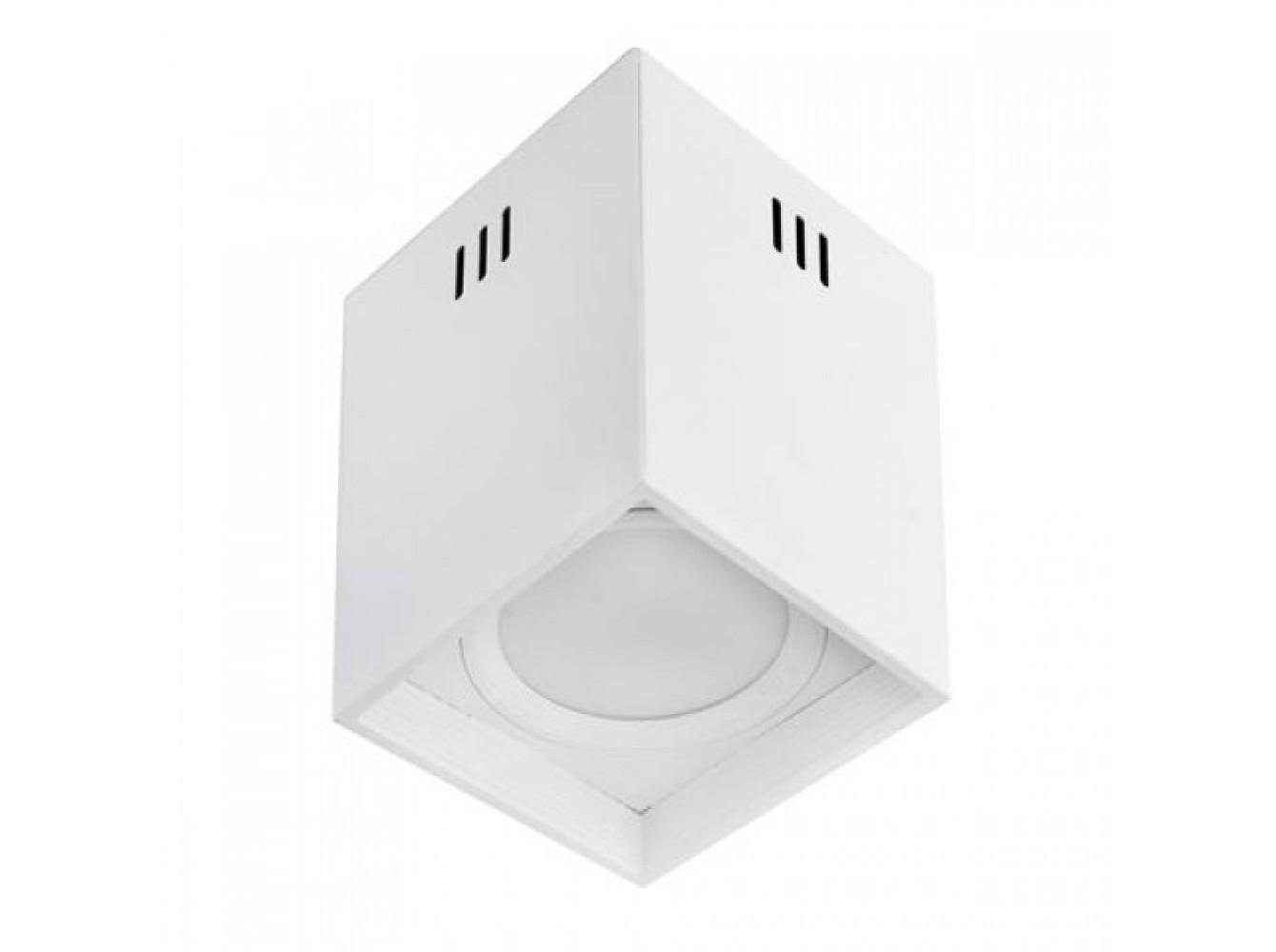 LED-светильник накладной квадратный 10W 4200K 700 Lm 185-264V 136х120 мм Белый (SANDRA-SQ10/27551486) LED-светильник накладной квадратный 10W 4200K 700 Lm 185-264V 136х120 мм Белый (SANDRA-SQ10/27551486)