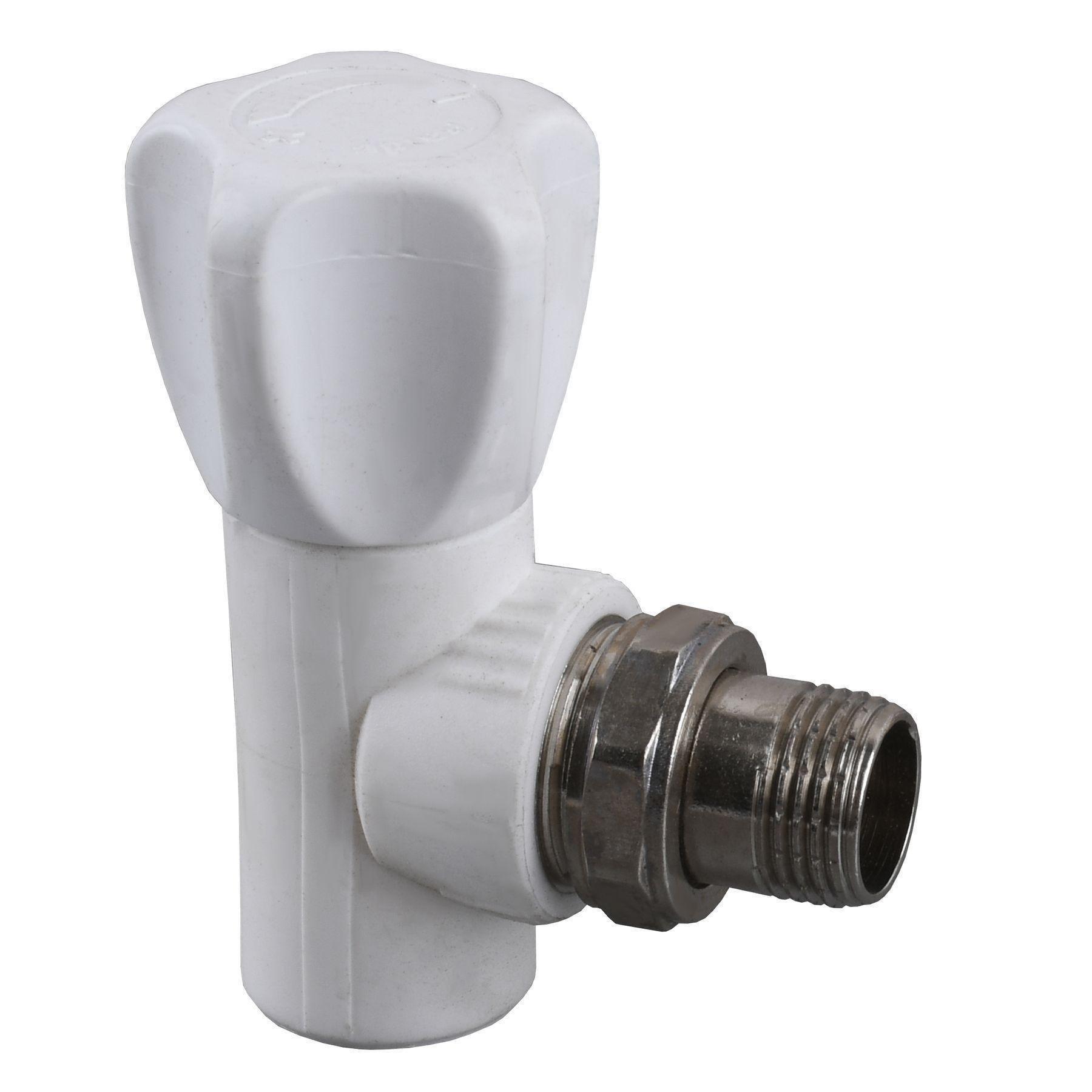 Кран радіаторний кутовий KALDE PPR d 20 мм x 1/2" (000017872)