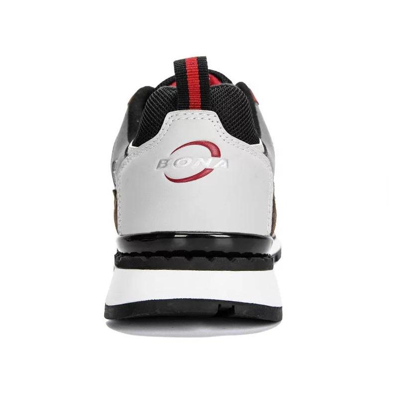 Кросівки чоловічі Bona замша/текстиль/шкіра р. 42 Сірий/Білий/Синій (6804973) - фото 5 Кросівки чоловічі Bona замша/текстиль/шкіра р. 42 Сірий/Білий/Синій (6804973) - фото 5