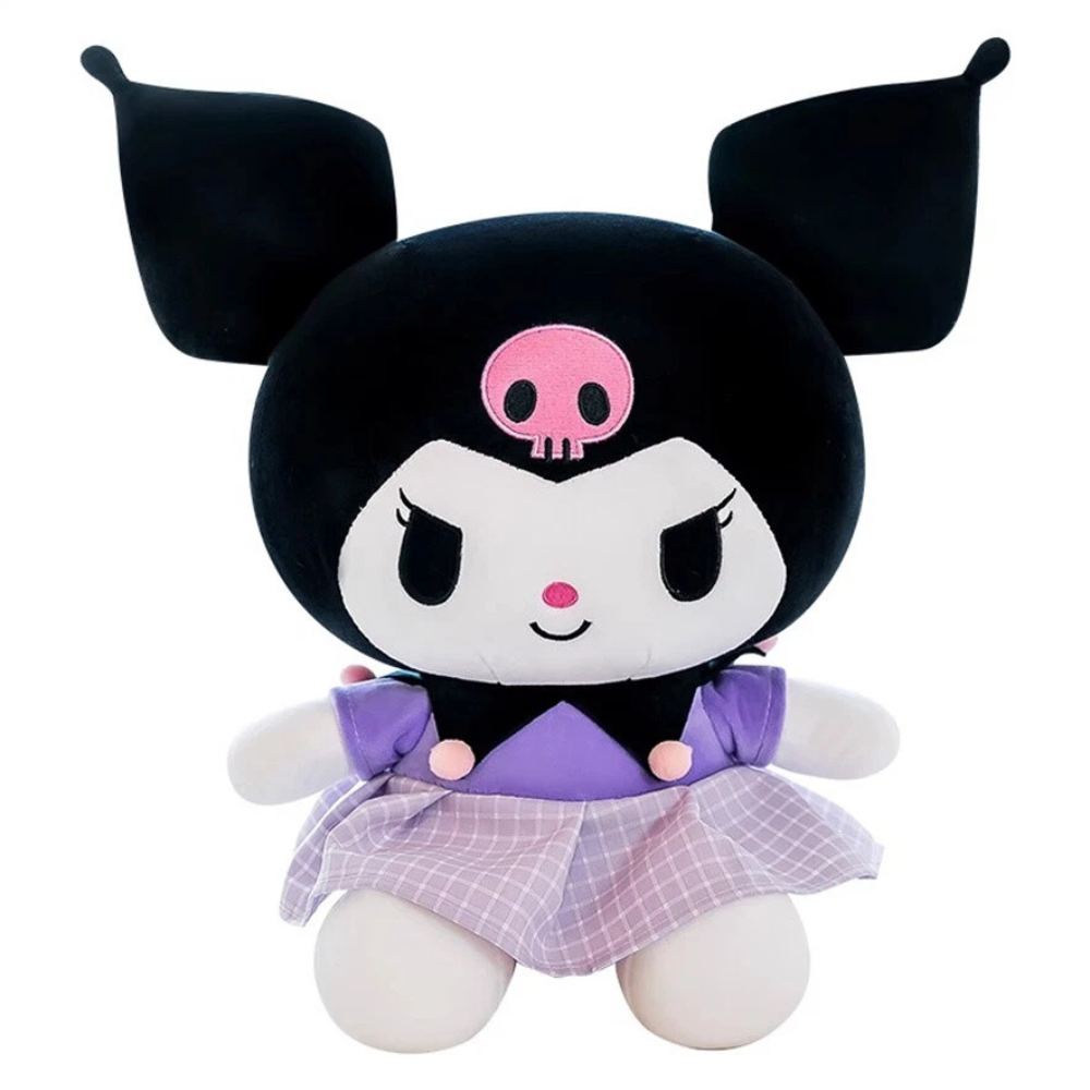 Игушка большая Kuromi hello kitty Sanrio для девочек 80 см Черный (9117/80)