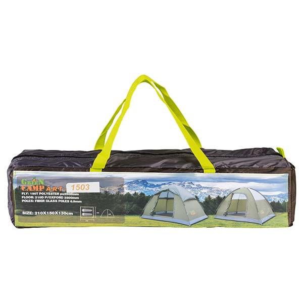 Палатка 2-х местная GreenCamp 1503 (GC1503) - фото 4