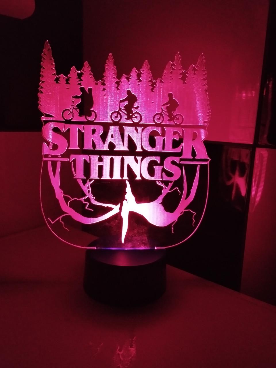 3D-нічник Stranger Things кілька підсвіток/bluetooth (2896753883) 3D-нічник Stranger Things кілька підсвіток/bluetooth (2896753883)