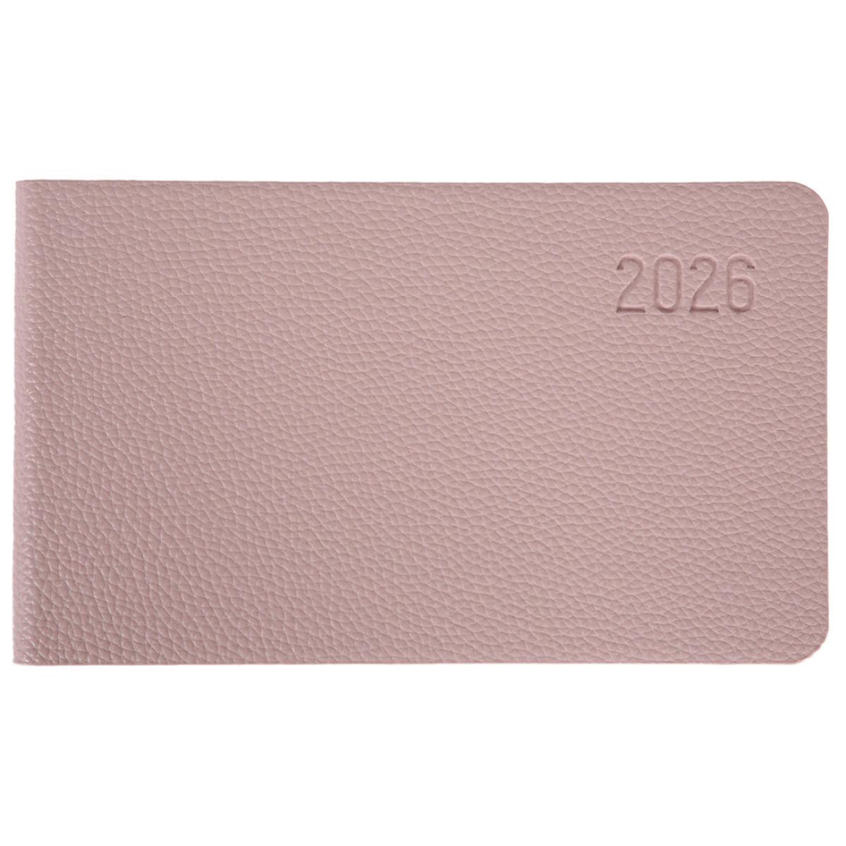 Еженедельник датированный 2026 Leo Planner Monaco 10х17 см 128 стр. Лиловый (252655)