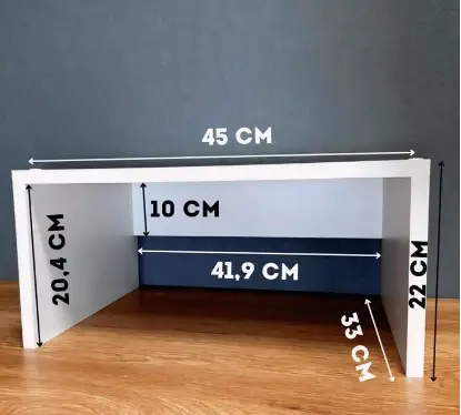 Полка для микроволновки Антрацит (Мікро-6-4) - фото 3