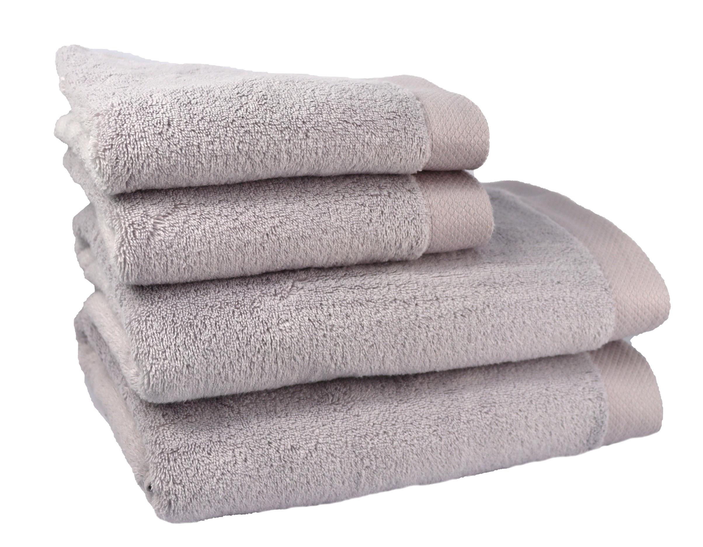 Рушник Lubow Microcotton 50х90 см 550 г/м2 Сірий - фото 4 Рушник Lubow Microcotton 50х90 см 550 г/м2 Сірий - фото 4