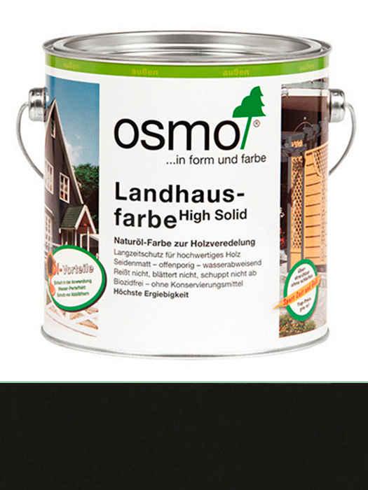 Масло защитное Osmo Landhausfarbe не прозрачное 0,75 L Серо-черный (2703)