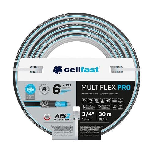 Шланг для поливу Cellfast MULTIFLEX PRO 3/4" 30 м (13-821)