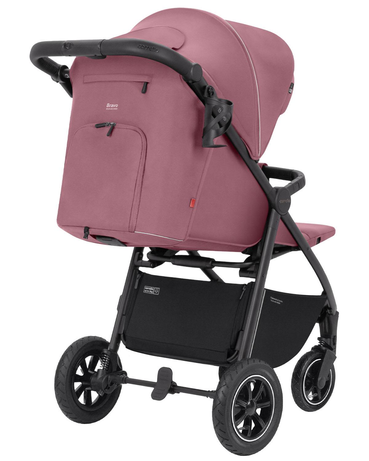 Коляска дитяча Carrello Bravo Air Crystal Pink (CRL-5512) - фото 5