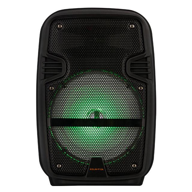 Аккумуляторная колонка KOLAV-F1205 12" USB/FM/BT/Led (4709281)