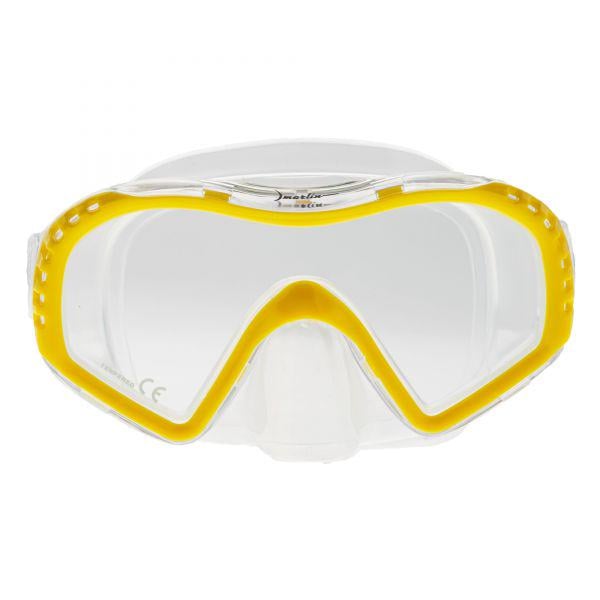 Маска дитяча для сноркелінгу Look Junior Yellow/Trans