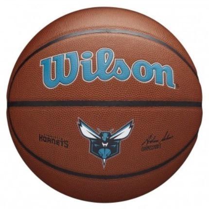Мяч баскетбольный Wilson NBA Team Alliance Char Hornets 7 Amber (WTB3100XBCHA)