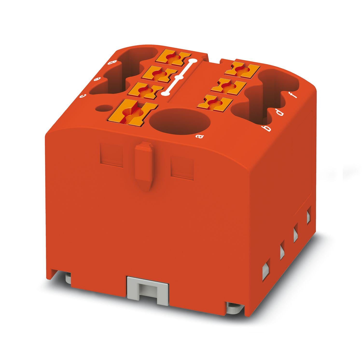 Розподільний блок Phoenix Contact PTFIX 6/6X2,5 RD 450В 24A Push-in Червоний (3273334)
