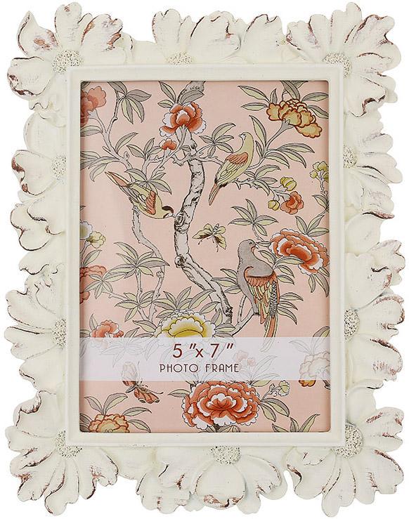 Фоторамка Montacute Flowers 13х18 см Белый антик