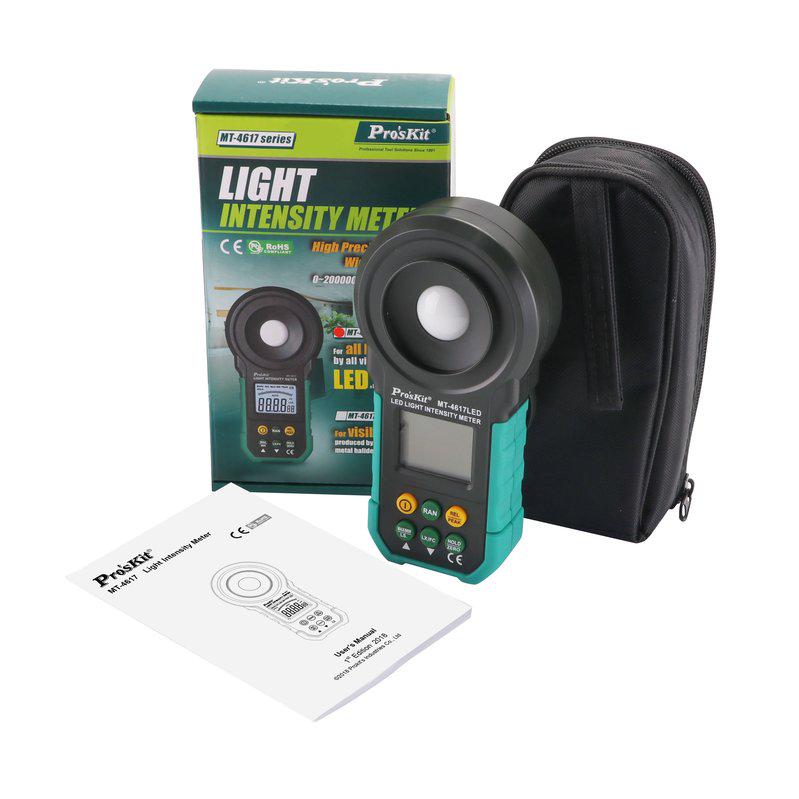 Люксметр цифровий Pro'sKit MT-4617LED - фото 2