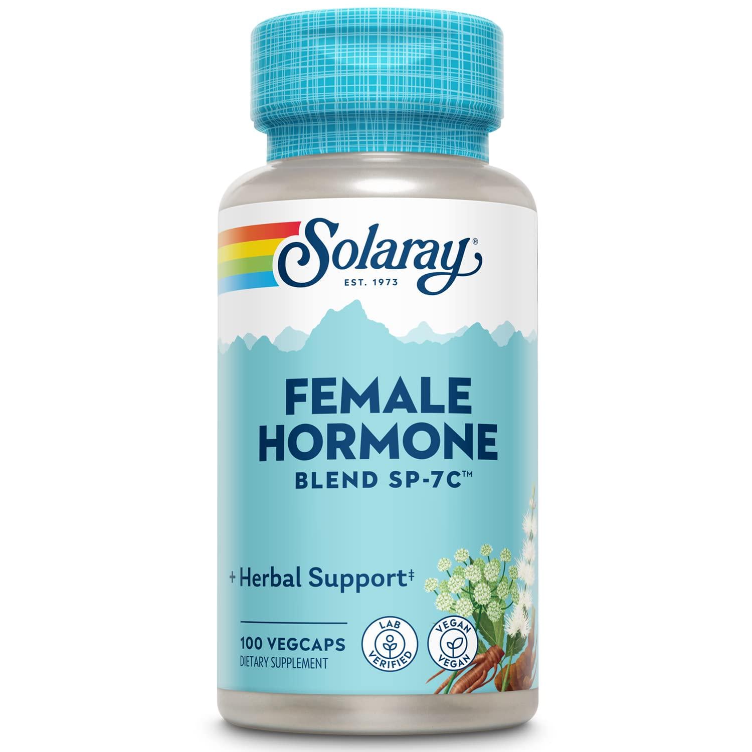 Женская гормональная смесь Solaray Female Hormone Blend SP-7C 100 вег.