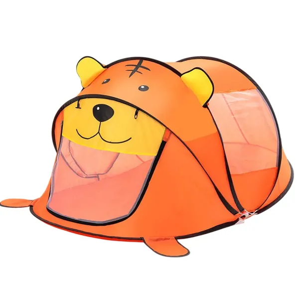 Намет ігровий для дітей LUGI Вінні Пух із переносною сумкою 180х95х80 см Помаранчевий (147-107- HP-S-3NDO)