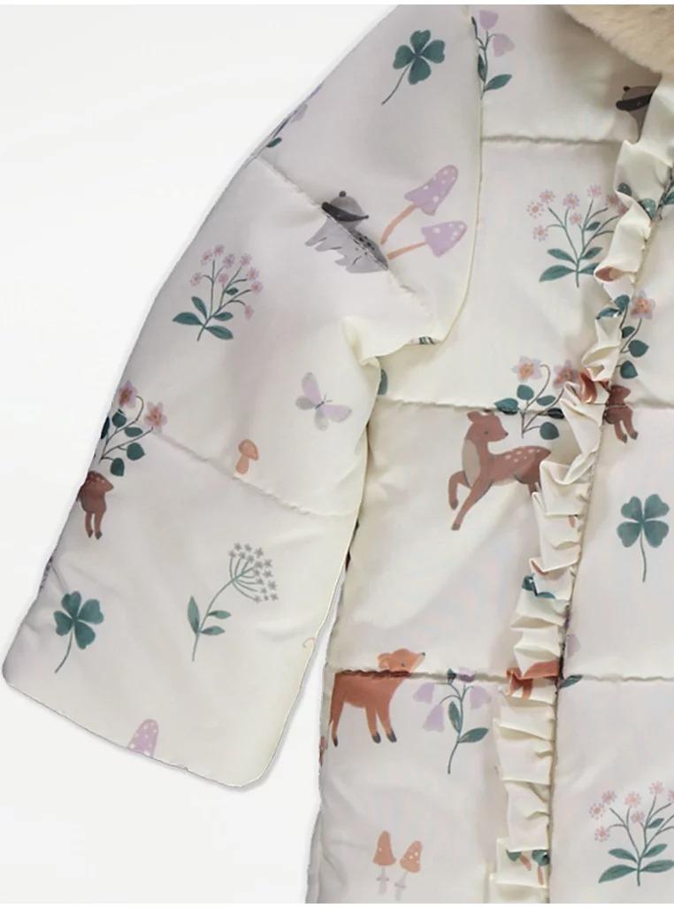 Комбинезон зимний George для девочки 62-68 см Светло-бежевый (197762197) - фото 4 Комбинезон зимний George для девочки 62-68 см Светло-бежевый (197762197) - фото 4