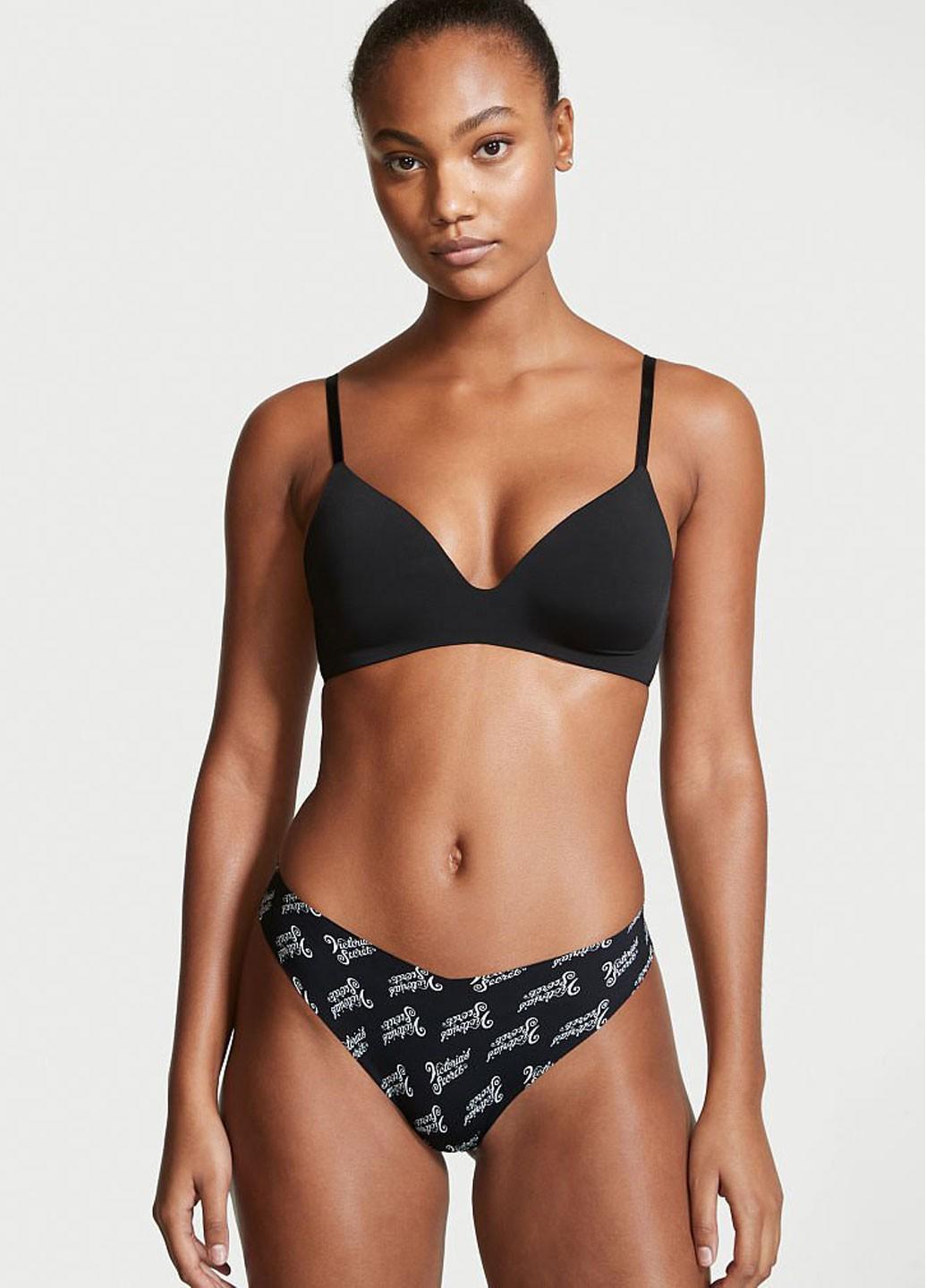 Женские трусы Victoria's Secret 1440000984302QCSM M Черный (45043039)