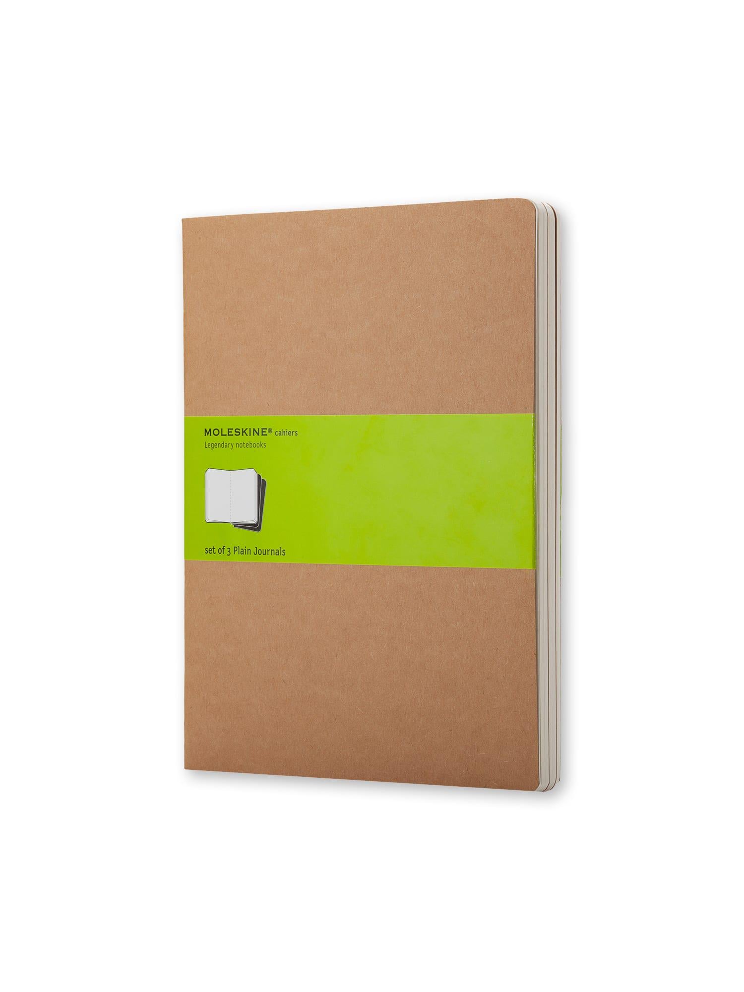 Блокнот Moleskine Cahier большой нелинированный Бежевый (QP423)