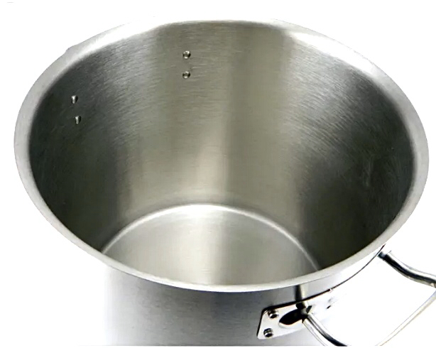 Каструля з кришкою із нержавіючої сталі Benson BN-630 17 л d 35 см Сріблястий (BN-630) - фото 4 Каструля з кришкою із нержавіючої сталі Benson BN-630 17 л d 35 см Сріблястий (BN-630) - фото 4