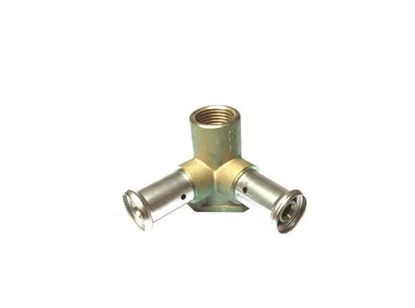 Пресс-тройник с установочной рамой HENCO 20х1/2"х20 (3P-200420)
