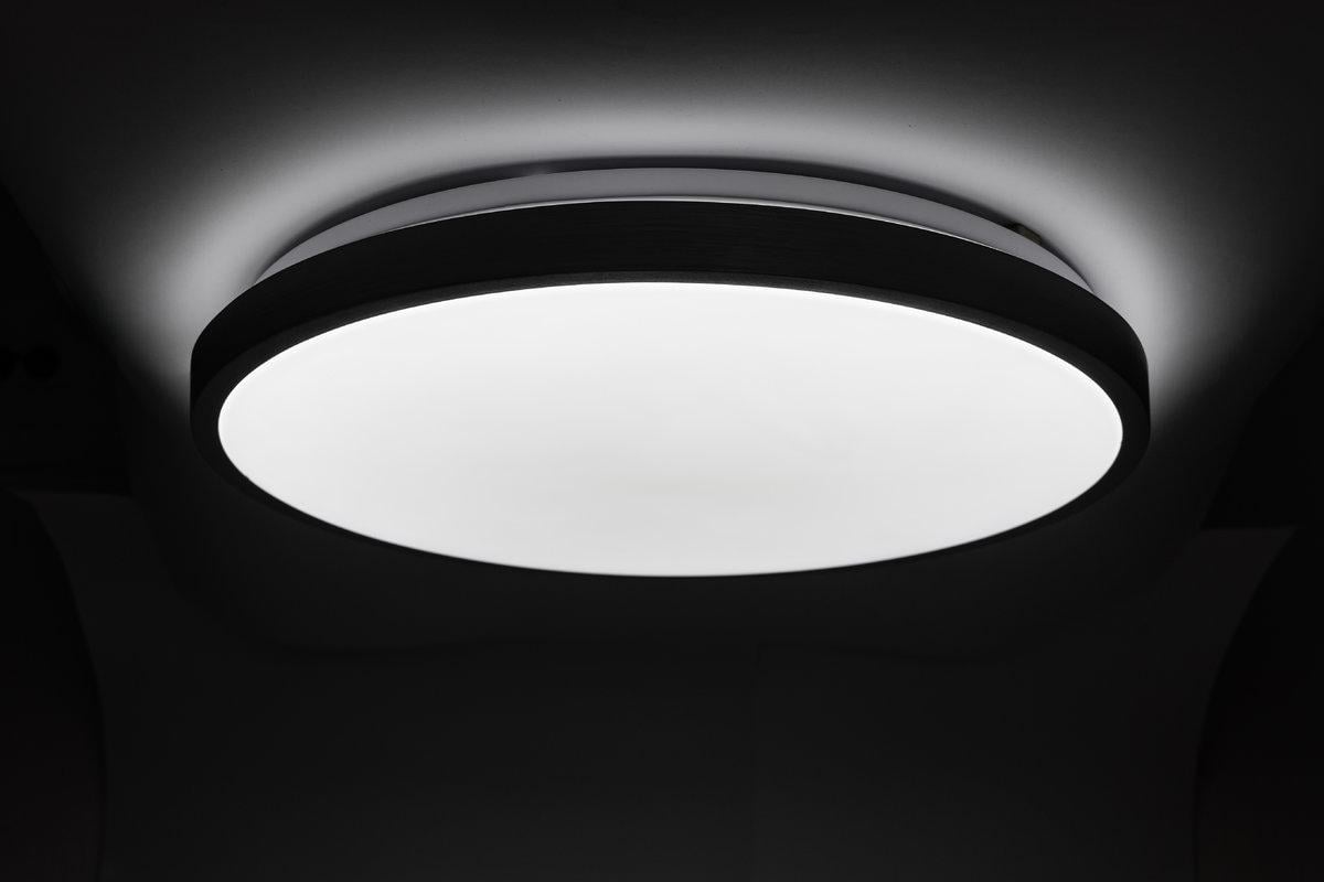 Світильник стельовий Vestum RING матовий 60W 3000К-6500К з ДК 395х60 мм Срібний - фото 5