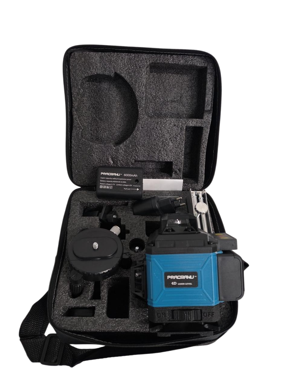 Лазерний рівень Pracmanu 4d лазерний рівень 16 ліній з дисплеєм