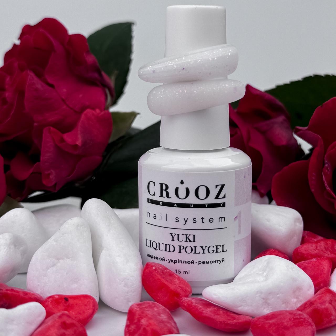 Полигель жидкий Crooz Liquid Polygel Yukki №01 15 мл