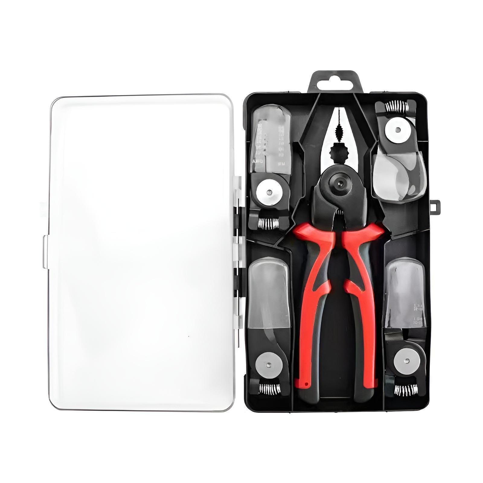 Пассатижи-плоскогубцы 20в1 со сменными насадками (12790802)