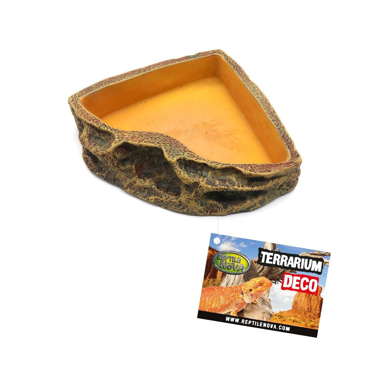 Чаша для тераріуму Reptile Nova кутова 19x14x3 см - фото 2 Чаша для тераріуму Reptile Nova кутова 19x14x3 см - фото 2