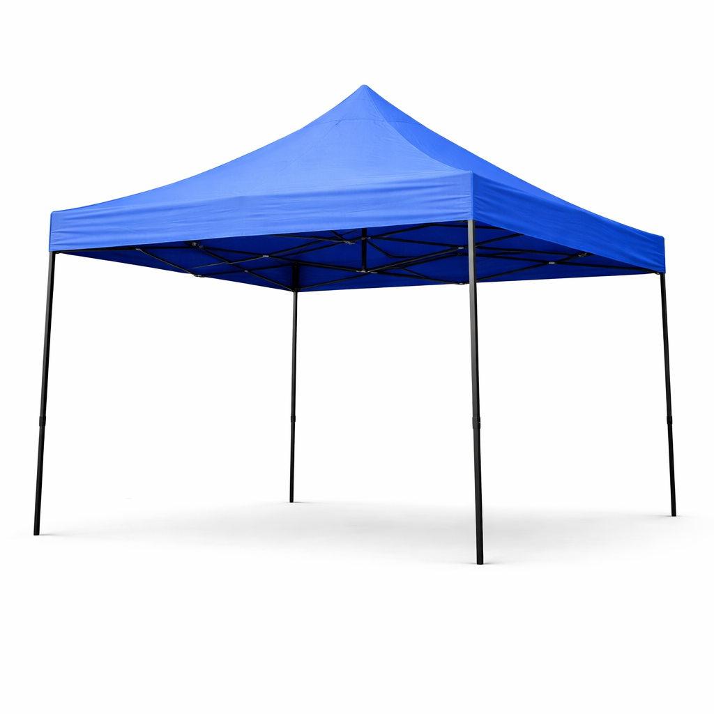 Палатка-павильон садовый GardenLine NAM7458 3x3х3,1 м 9 м2 водонепроницаемый со шторками Синий