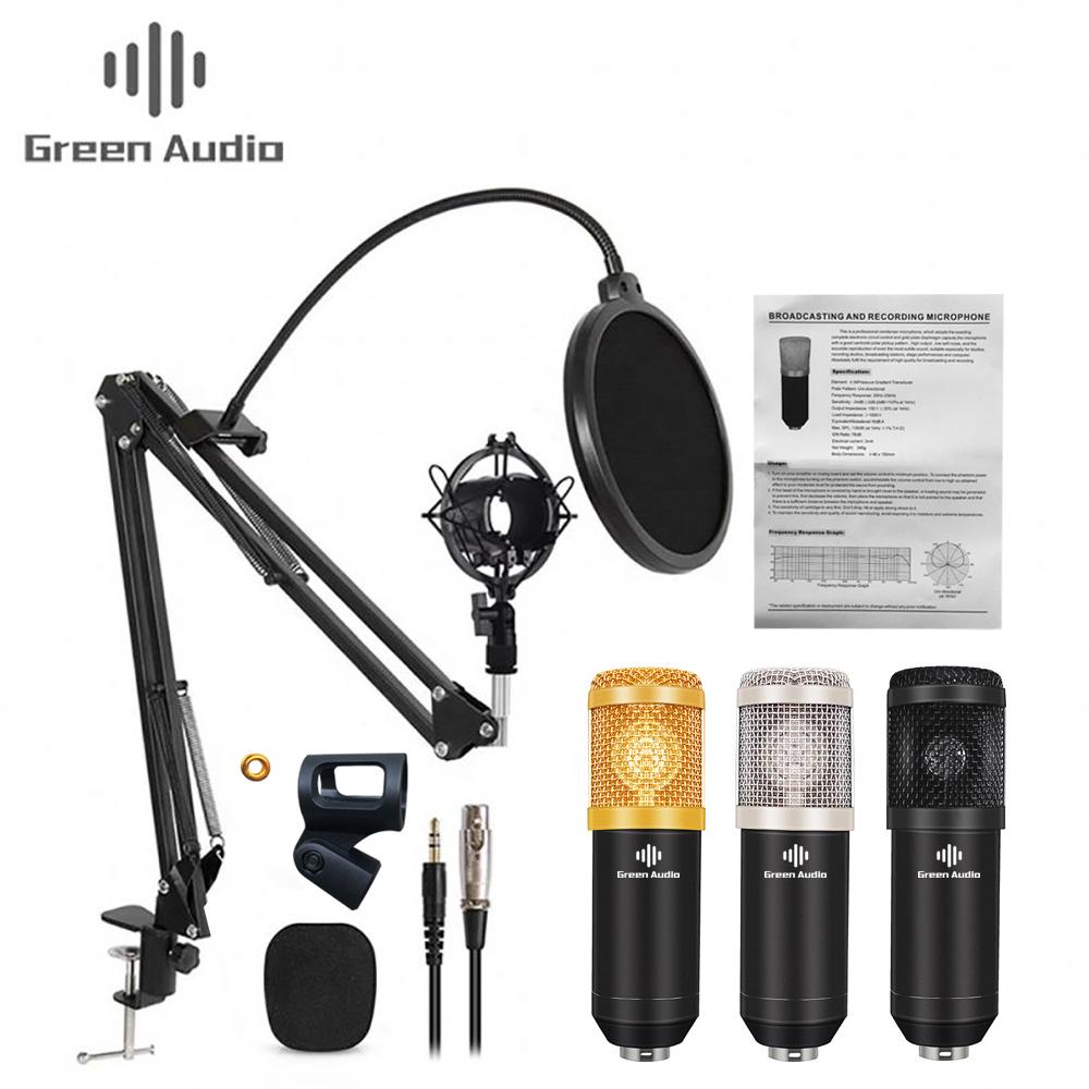 Микрофон Green Audio BM-800 конденсаторный/студийный со стойкой (BM-800) - фото 8