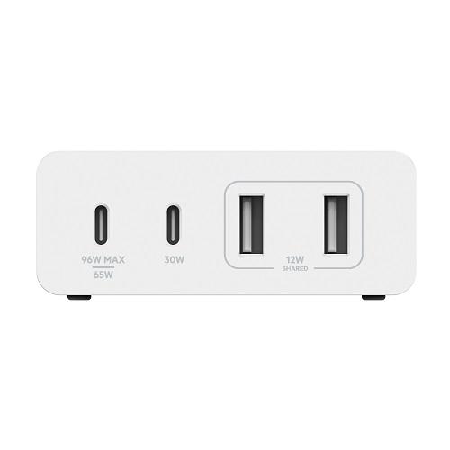 Зарядное устройство сетевое Belkin 108 W 2хUSB-С GAN PD PPS/2хUSB-A Белый (589748) - фото 7