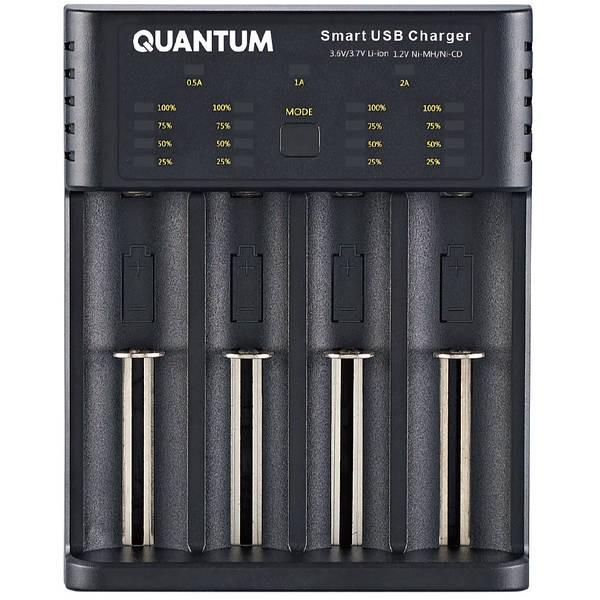 Зарядное устройство Quantum QM-BC4040 4-slot для аккумуляторов универсальный (53186)