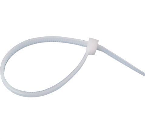 Стяжки нейлонові JDDTECH SN-25-200 2,5х200 100 шт. Білий (000000387)