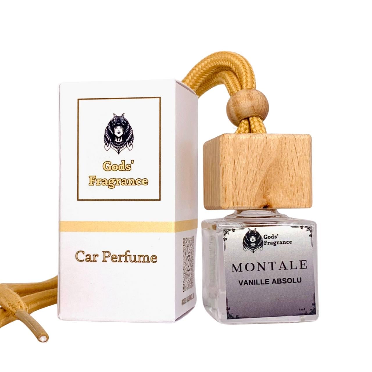 Автопарфюм с ароматом Montale Vanille Absolu Gods Fragrance на зеркало заднего вида (N-025W)